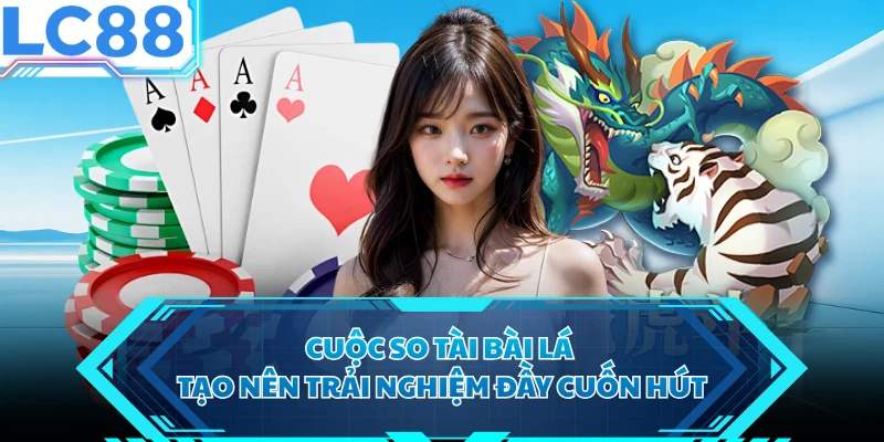 Cuộc so tài bài lá tạo nên trải nghiệm đầy cuốn hút